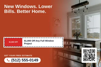 Local Offer · Coupon: New Windows. Lower Bills. Better Home.