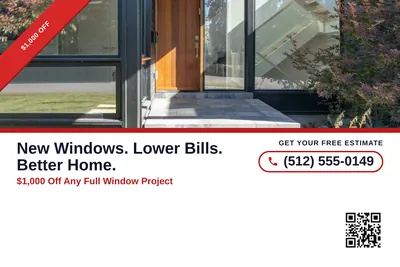 Local Offer · Ribbon and Stack: New Windows. Lower Bills. Better Home.