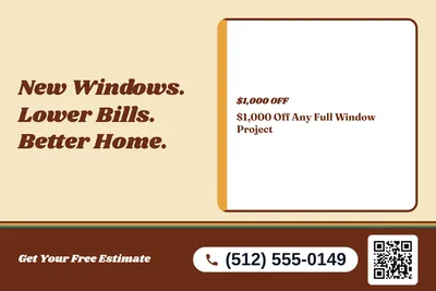 Retro 70s · Checklist: New Windows. Lower Bills. Better Home.