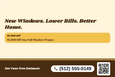 Retro 70s · Offer Menu: New Windows. Lower Bills. Better Home.