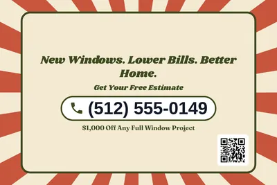 Retro 70s · Phone Billboard: New Windows. Lower Bills. Better Home.