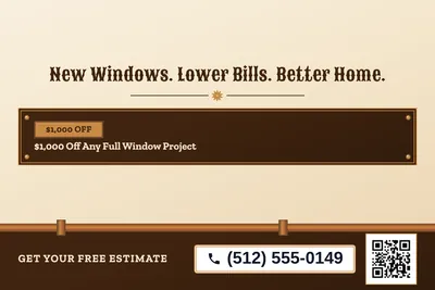 Steampunk · Offer Menu: New Windows. Lower Bills. Better Home.