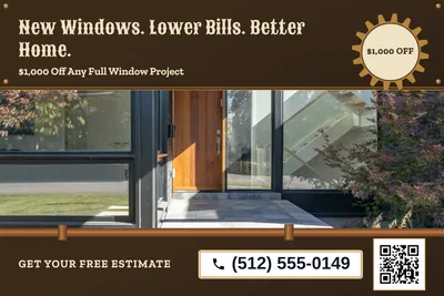 Steampunk · Photo Hero: New Windows. Lower Bills. Better Home.