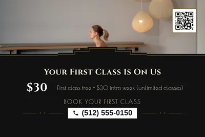 Art deco · Photo Hero: Your First Class Is On Us