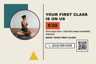 Bauhaus · Photo Frame: Your First Class Is On Us