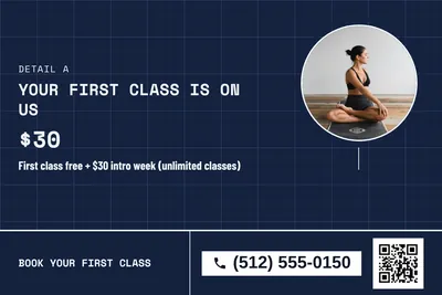 Blueprint · Photo Frame: Your First Class Is On Us