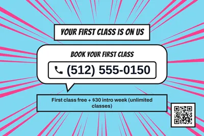 Comic pop · Phone Billboard: Your First Class Is On Us