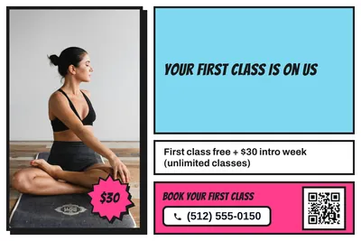 Comic pop · Photo Frame: Your First Class Is On Us