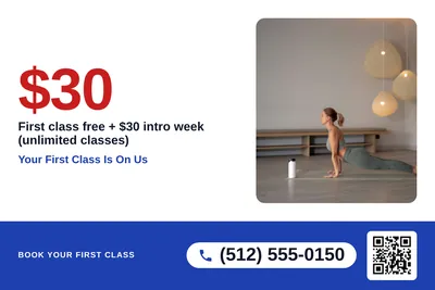 Local Offer · Big Offer: Your First Class Is On Us