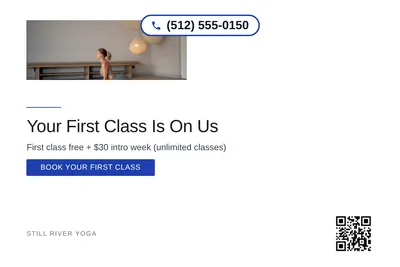 Minimal White · Bottom Heavy: Your First Class Is On Us