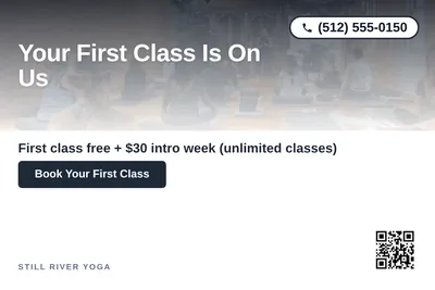 Modern Gradient · Top-Down Fade: Your First Class Is On Us