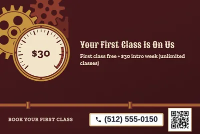 Steampunk · Big Offer: Your First Class Is On Us
