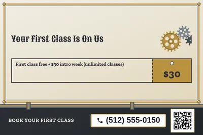 Steampunk · Coupon: Your First Class Is On Us