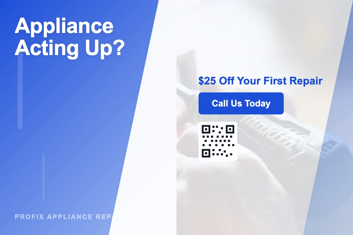 Appliance Repair postcard campaign example