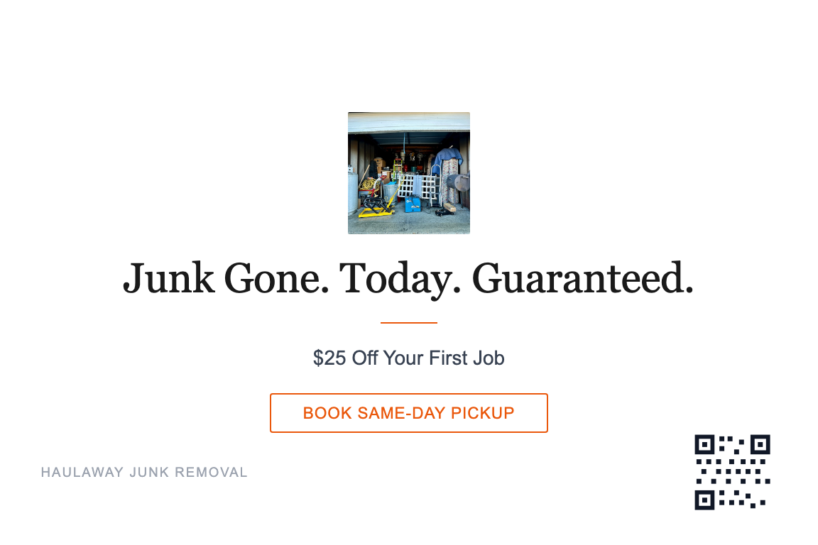 Junk Removal postcard design &mdash; New Customer Acquisition