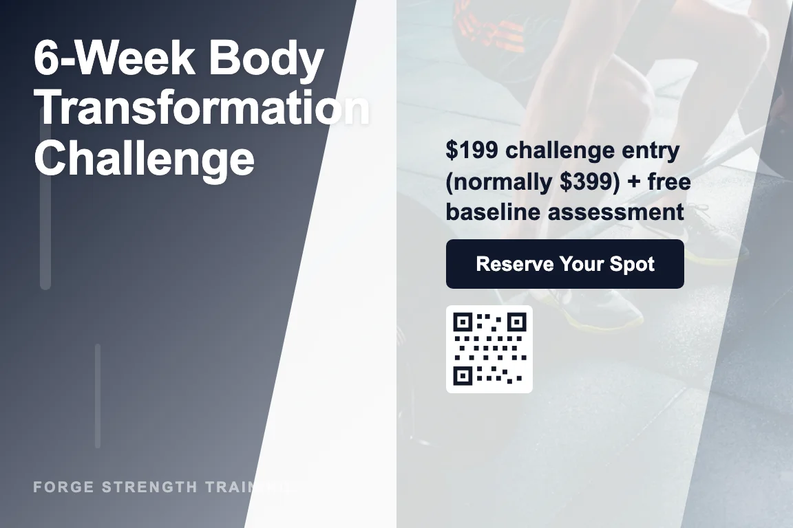 Gradient personal training postcard design